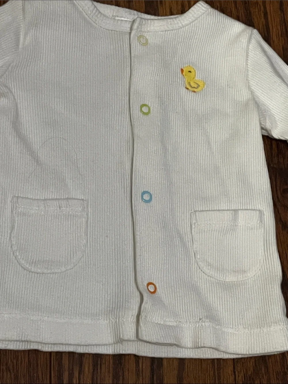 Carter's White & Yellow Baby One-Piece 3pc Set